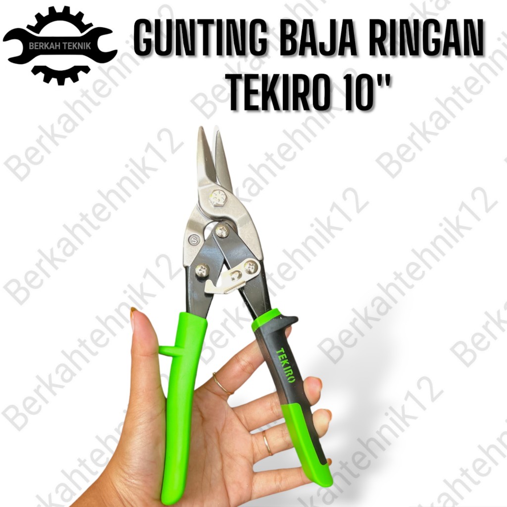 gunting Baja ringan Holo gunting seng Hollow tekiro 10 inch