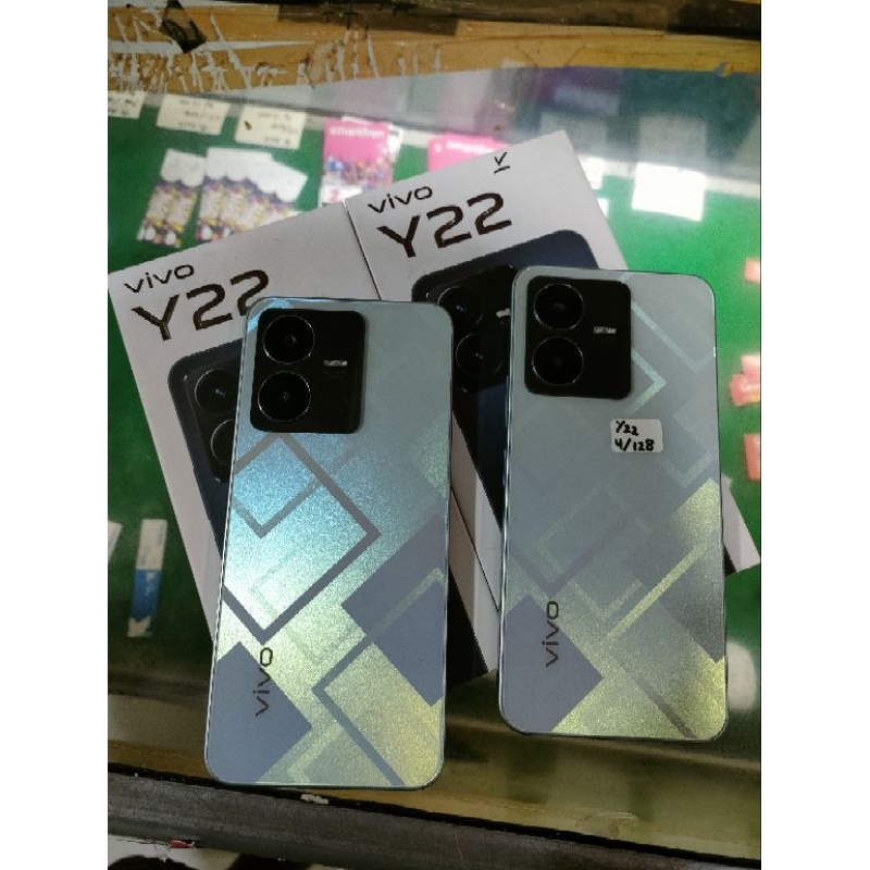 scond, vivo y22 ram 4/128 fullsett ori