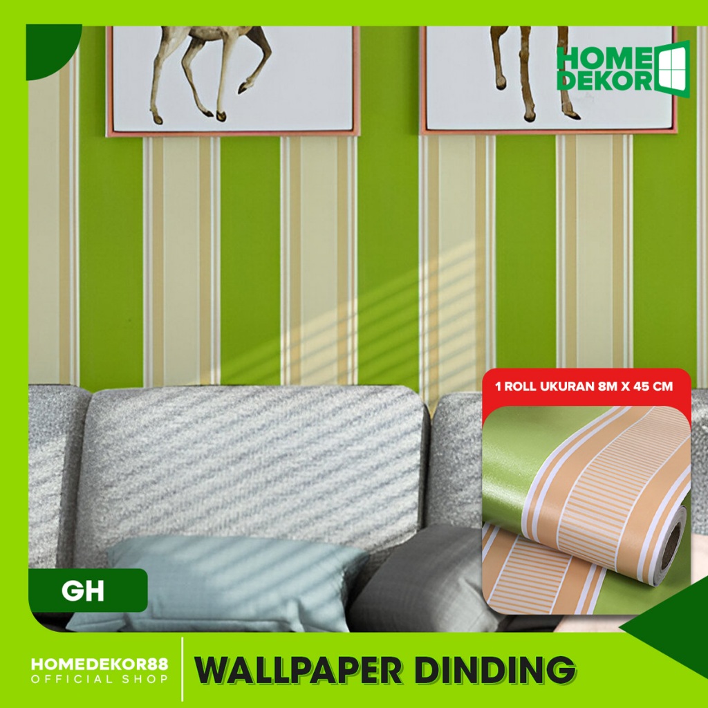 HOMEDEKOR - Wallpaper Sticker Dinding Dekorasi Ruang Tamu