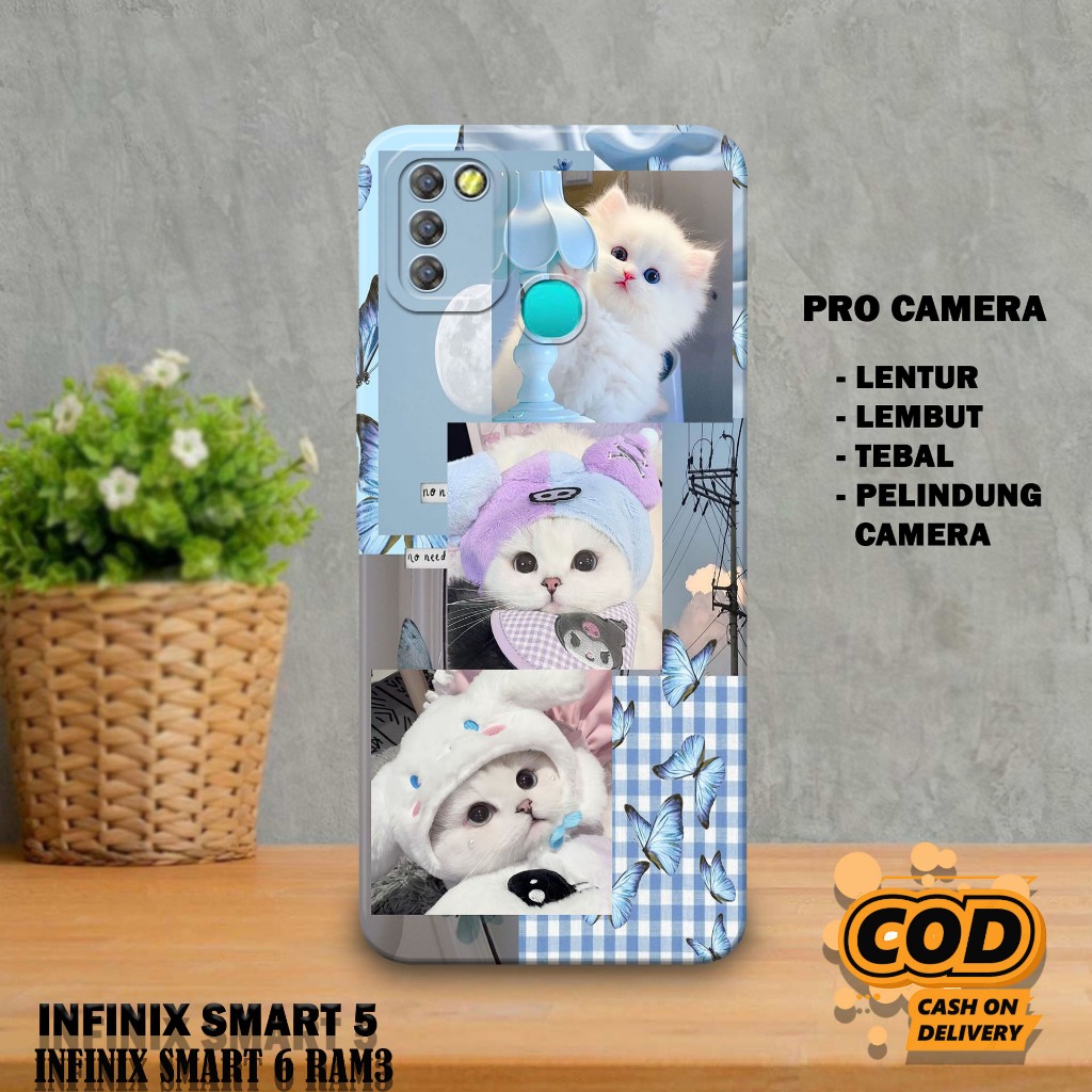 Case INFINIX SMART 5 - Casing INFINIX SMART 6 RAM3 Terbaru  Silikon INFINIX SMART 5 - Case Hp - Cass
