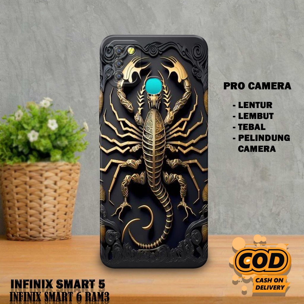 Case INFINIX SMART 5 - Casing INFINIX SMART 6 RAM3 Terbaru  Silikon INFINIX SMART 5 - Case Hp - Cass
