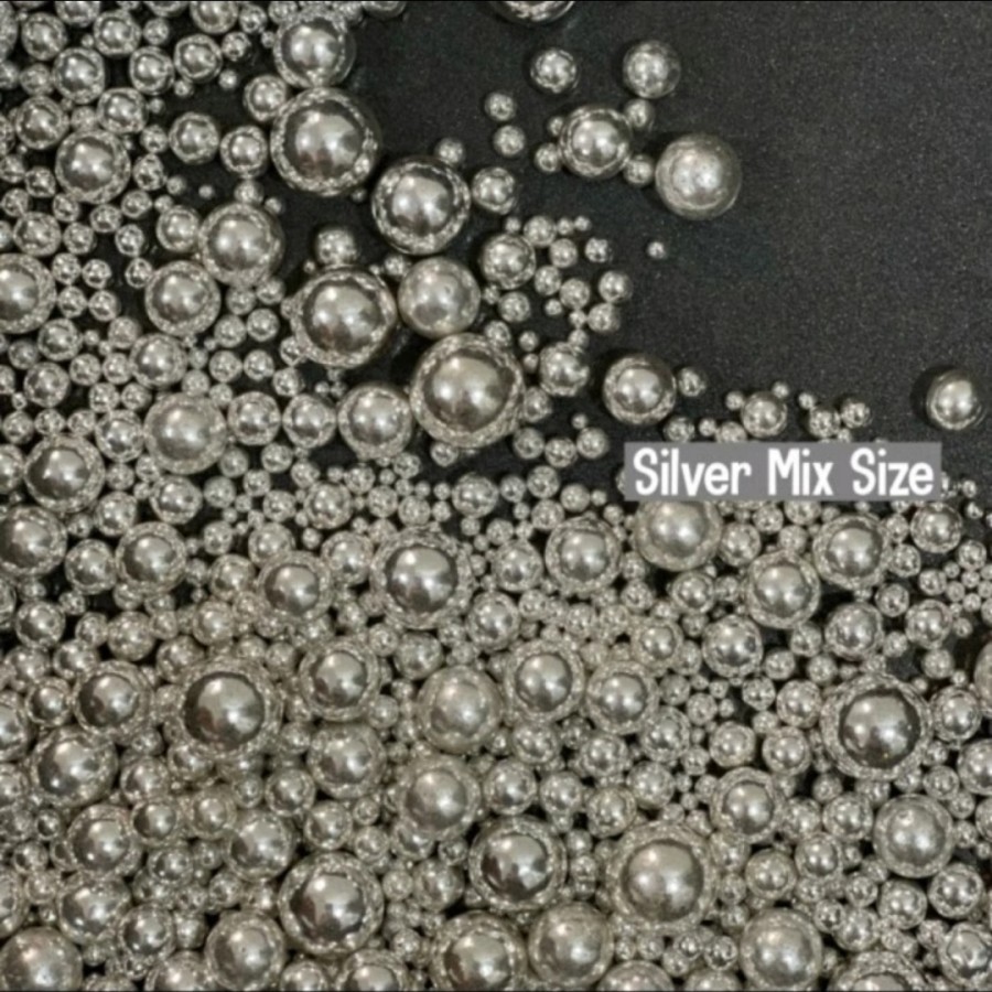 

Sprinkle cake, springkel kue - silver