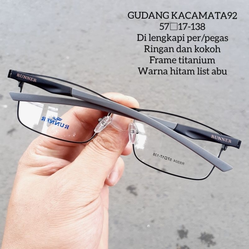 GAGANG | FRAME KACAMATA PRIA TERLARIS MODEL SPORTY