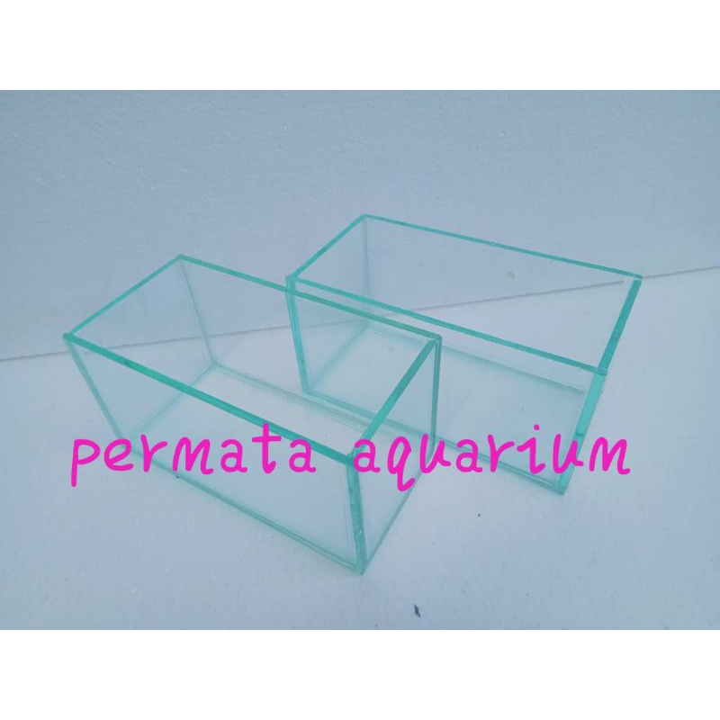 Aquarium mini 30x15x15  aquarium murah