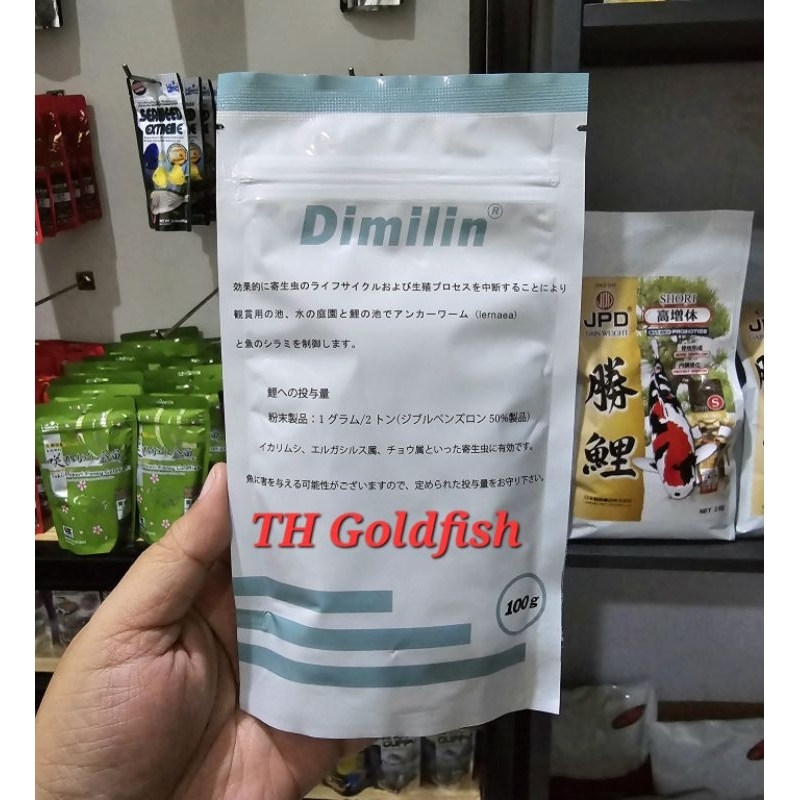 Dimilin 100 gr / Obat Kutu Ikan Hias