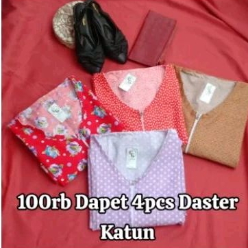 Daster 4pcs 100rb / Daster Murah / Daster