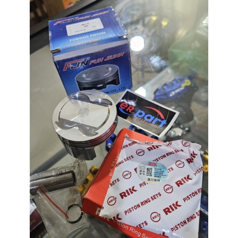 Piston 66 pin 15 Gsx 150 Cbr cb150 old mio 4 klep forged fjn