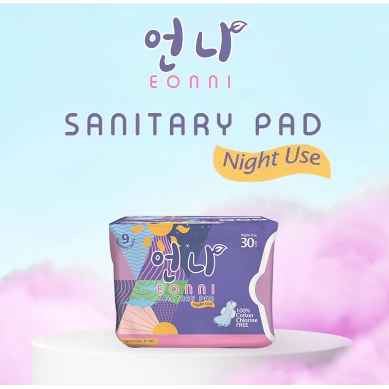 EONNI SANITARY PAD PEMBALUT WANITA NIGHT USE
