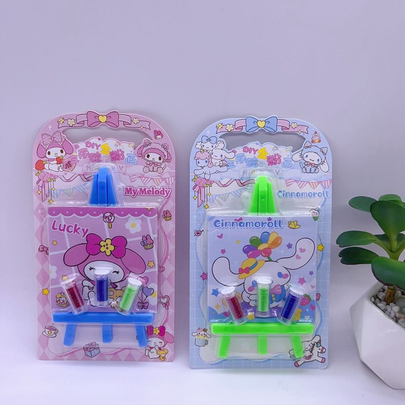 

[PREMIUM] Set DIY Glitter Sand Painting Sanrio / Sand Coloring Sanrio