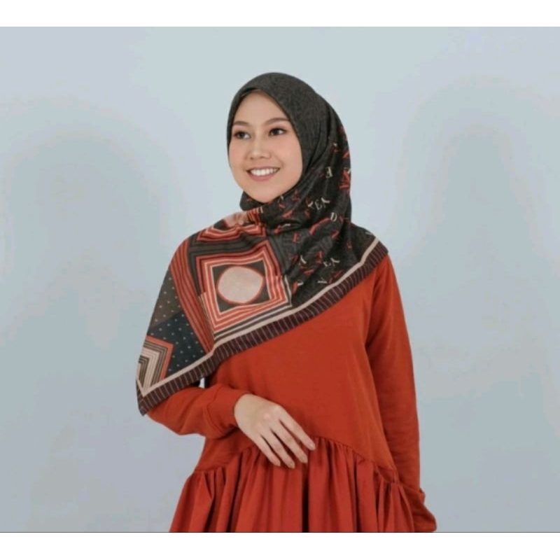 HIJAB DEENAY CARTA RED