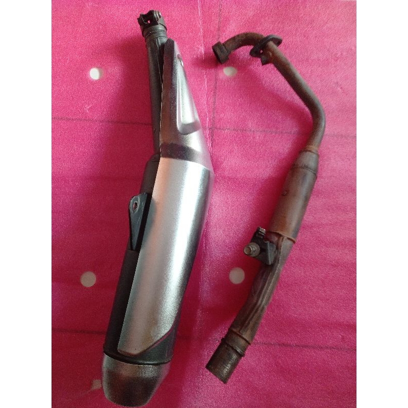 knalpot standar CBR 150r lokal k45 original