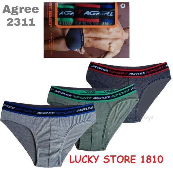 CELANA DALAM COWOK AGREE SPORT 2311 / CELANA DALAM PRIA / CD COWOK AGREE SPORT