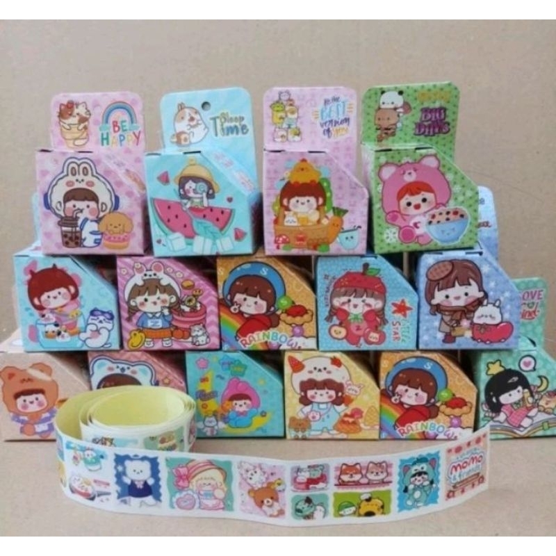 

6box/pcs Sticker Roll Dg Sanrio Momo