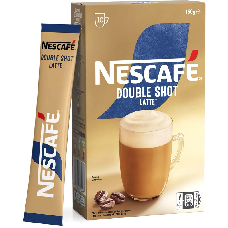 

Nescafe Double Shot Latte Coffee Sachets 10 Pack - Australia