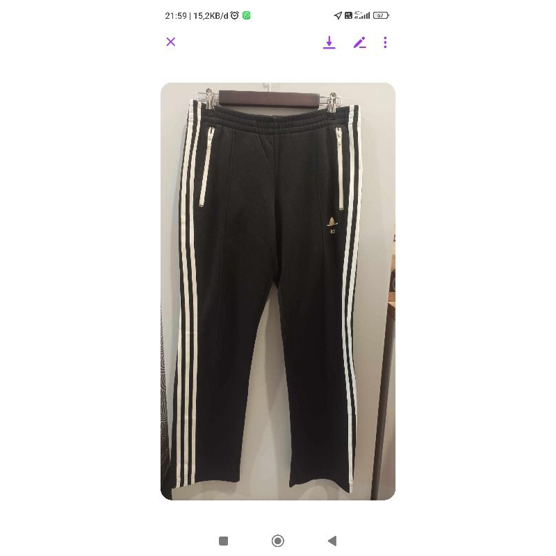 celana training Adidas trifoil trackpant