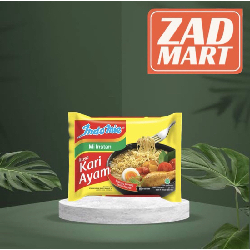 

Indomie Mie Instan Kari Ayam 72 gr