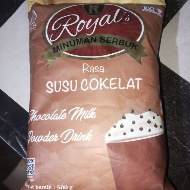 

Royals minuman serbuk susu coklat