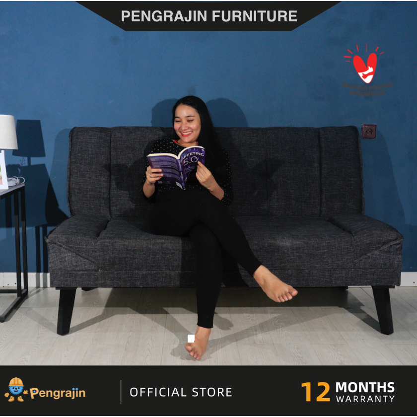 Sofa Bed 3 Step Folding Multifungsi - Mino
