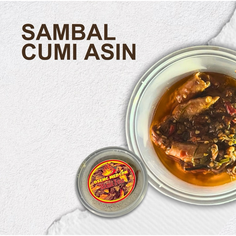 

Dapur yesz - sambal baby cumi asin 150gr