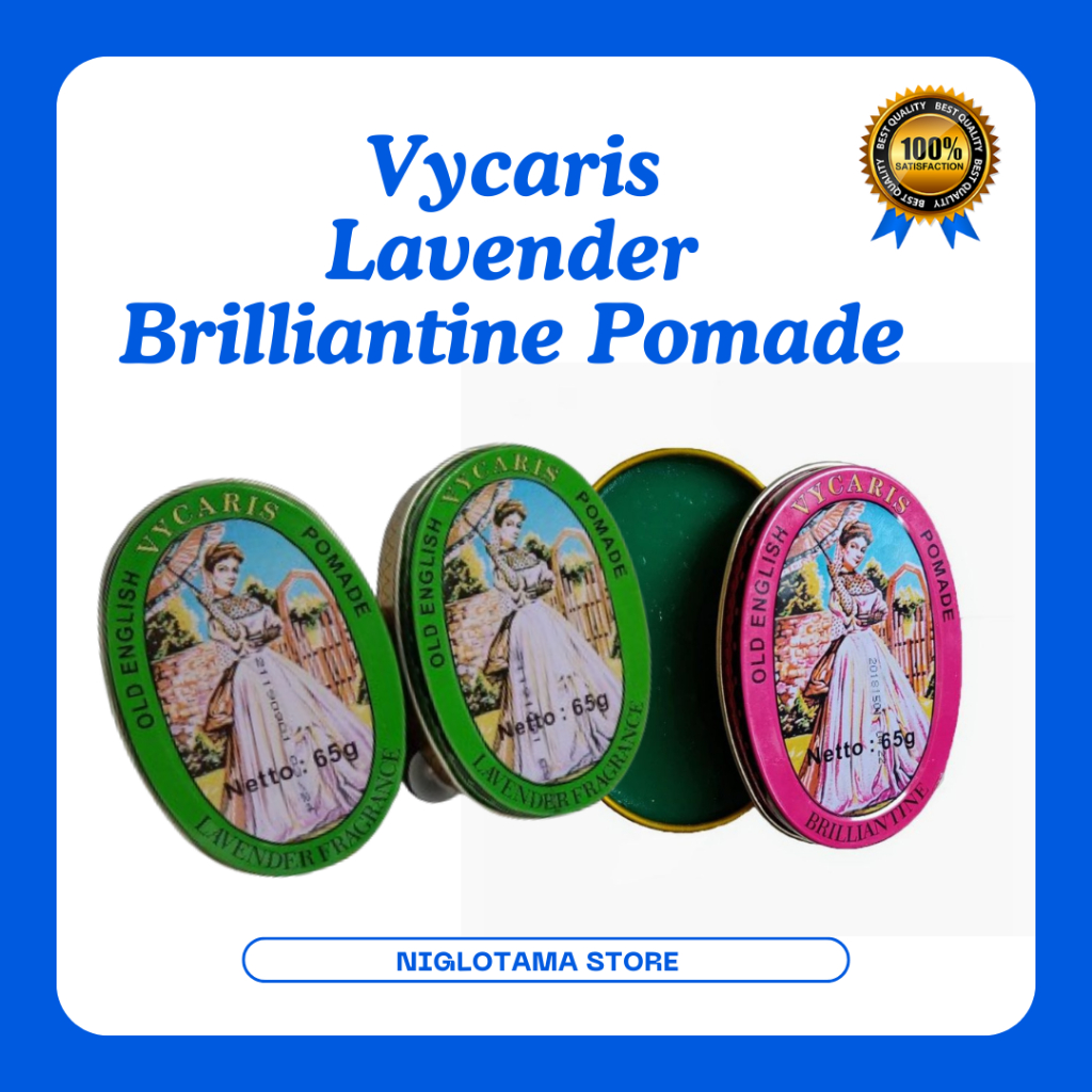 Vycaris Lavender Brilliantine Pomade Karakteristik Seperti Happy Rita Tokyonight Lavender Pomade