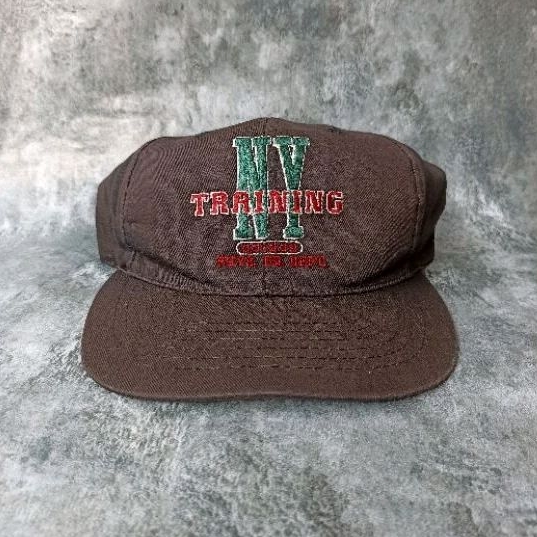 RARE Vintage 80s Adidas NY New York Training OG Gorpcore Cap