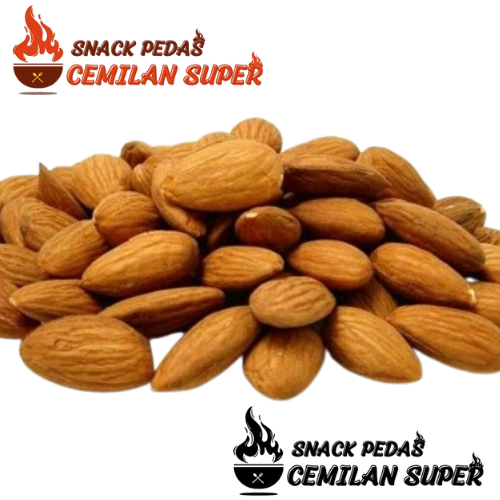 

CS KACANG ALMOND ROASTED 1Kg Kacang Almond Panggang