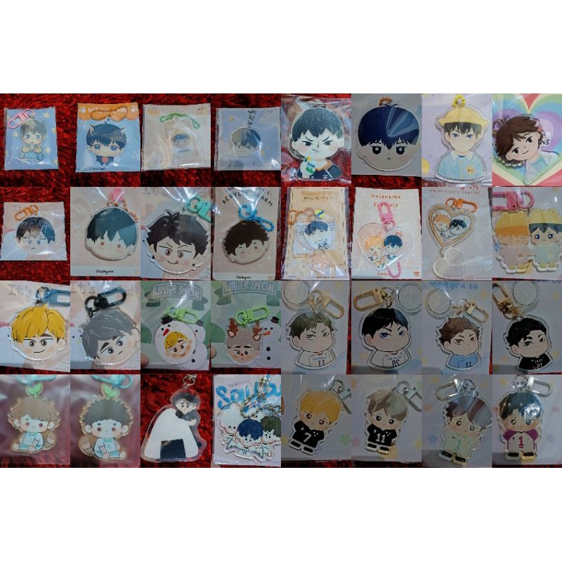 [BACA DESKRIPSI] Preloved Anime merch Lokal Haikyuu, Jujutsu Kaisen JJK HQ GOJO NANAMI YUUJI INUMAKI