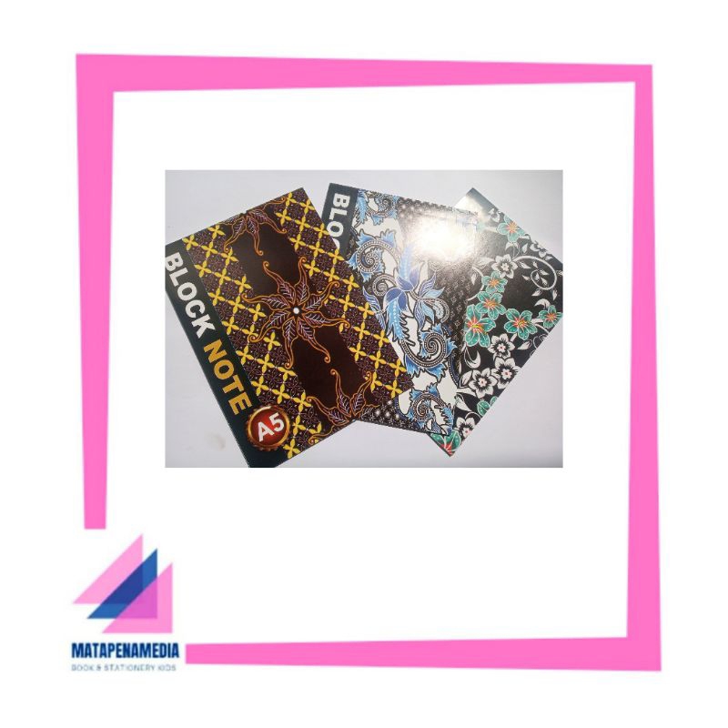 

Buku Notes A5 Motif Batik