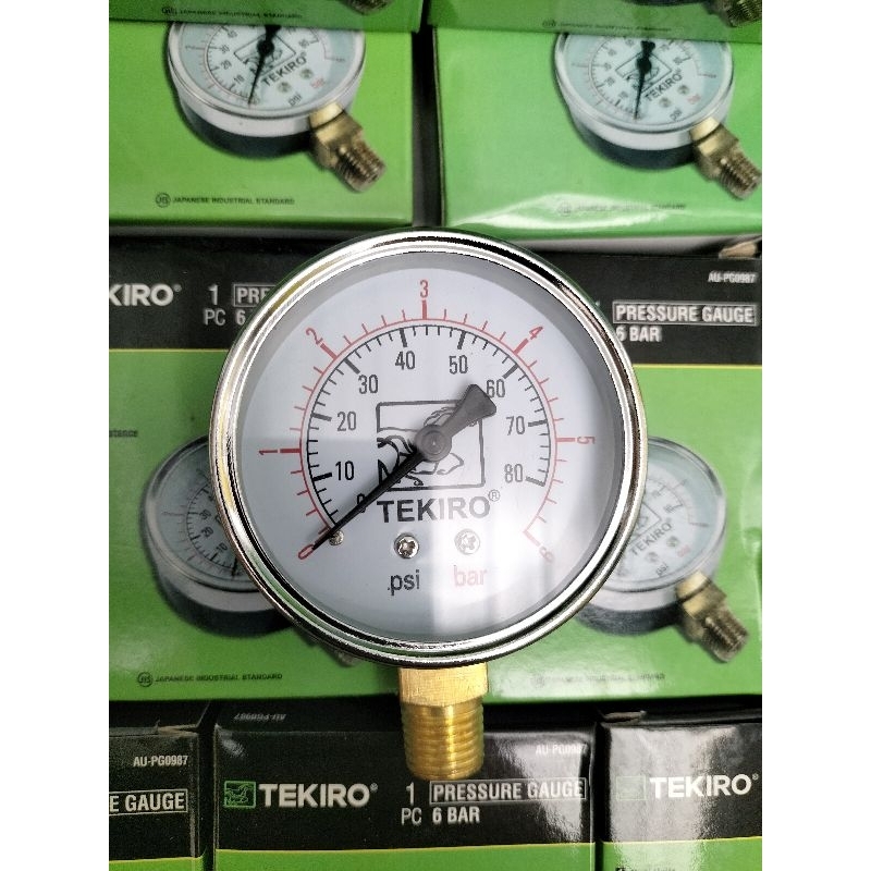 Manometer Tekiro/Wiebrock khusus Tekanan Uap Atau Jarum Setrika Uap boiler semua kapasitas // boiler