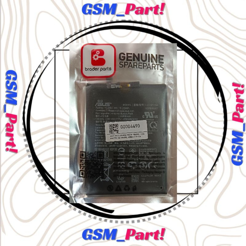 BATRAI ASUS ZENFONE MAX PRO M1 / ZENFONE MAX PRO M2 C11P106 ORI 100%