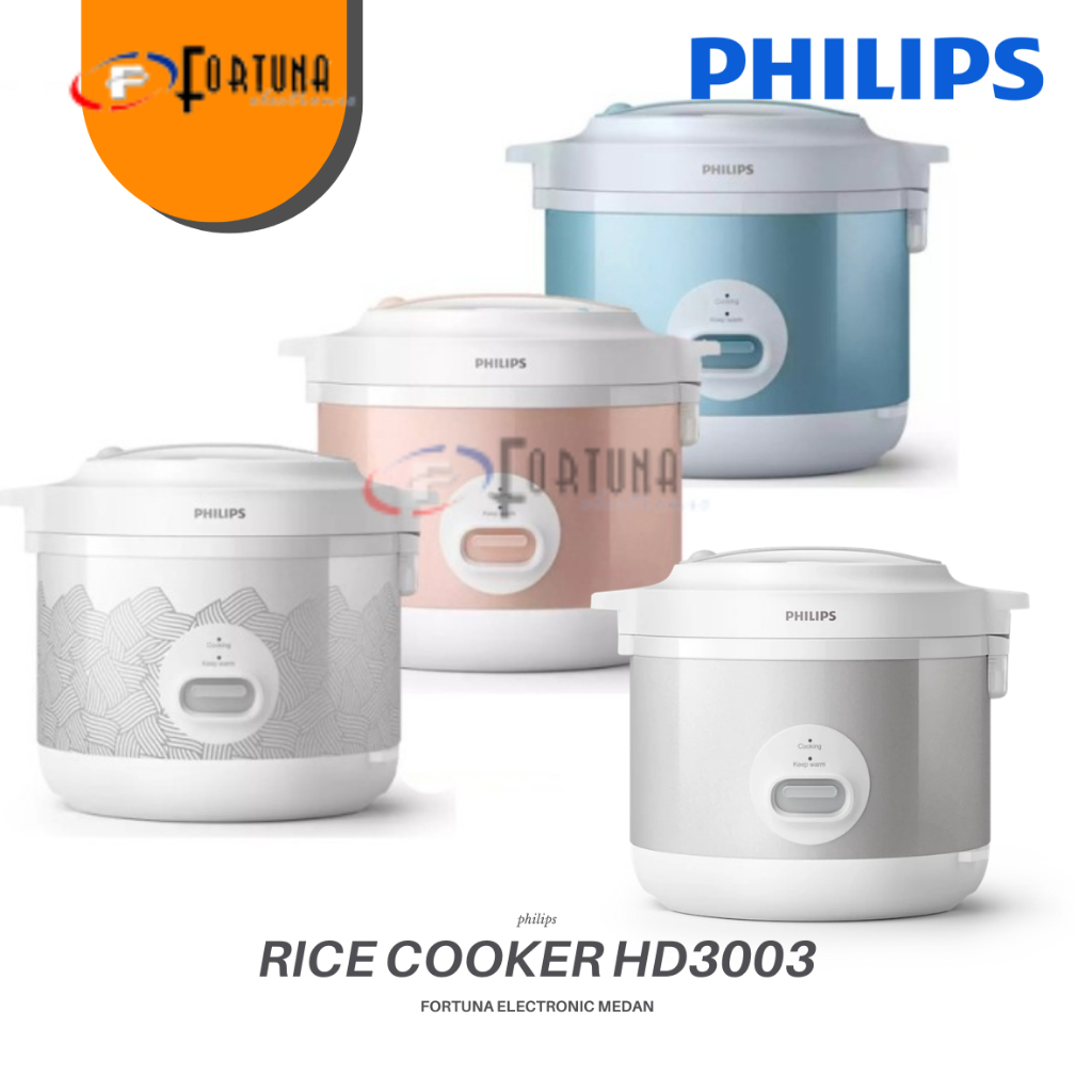 NEW RICE COOKER PHILIPS HD 3003 KAPASITAS 1.8 LITER