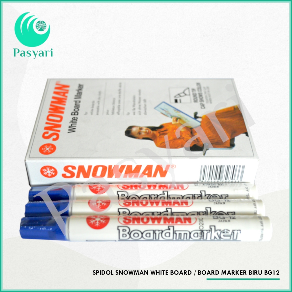 

BIRU - Spidol Snowman White Board BIRU BG12 / Board Marker