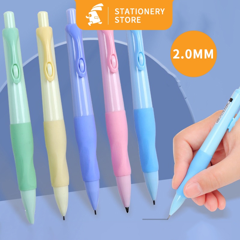 

Pensil Mekanik Cetek Tip 0.5mm / 0.7mm/2.0mm-Rabbit Stationery
