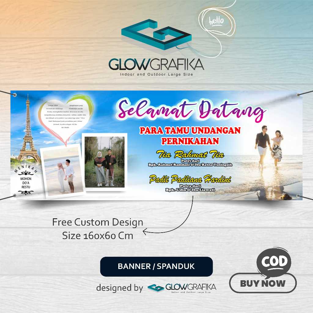 Cetak Spanduk Banner Selamat Datang Tamu Undangan