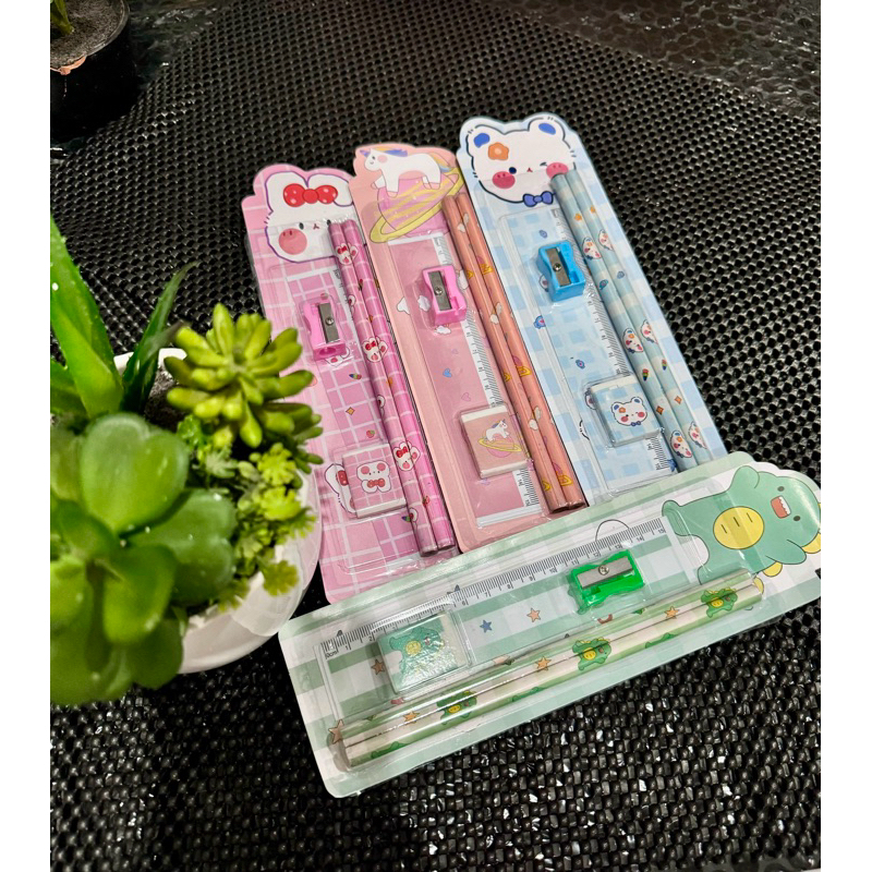 

pensil set murah 5in1 bisa jadi isian goodie bag ultah anak
