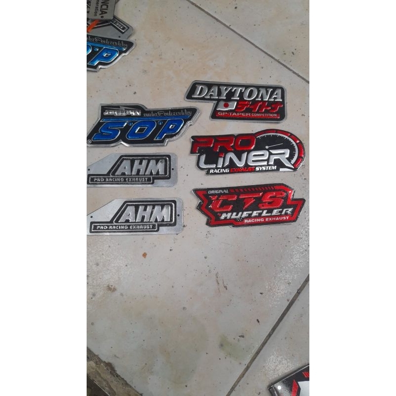 emblem knalpot custom all merk motor