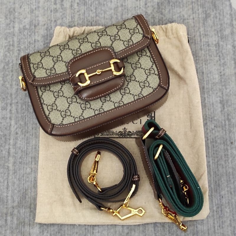 Prelove Gucci Horsebit Mini / Sling Bag / tas Wanita