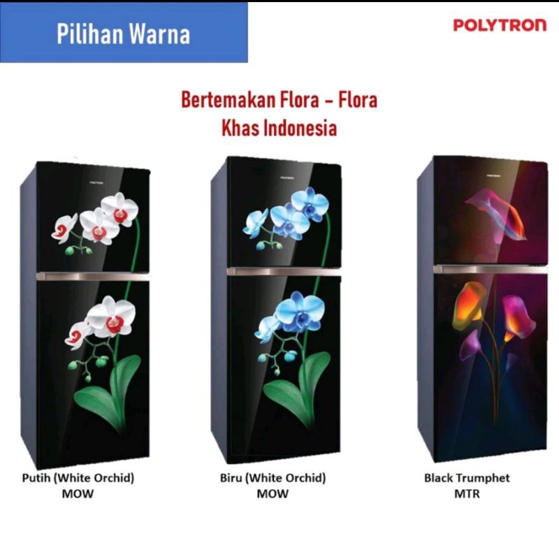 Kulkas Polytron 2 Pintu PRW-23 MO Garansi resmi