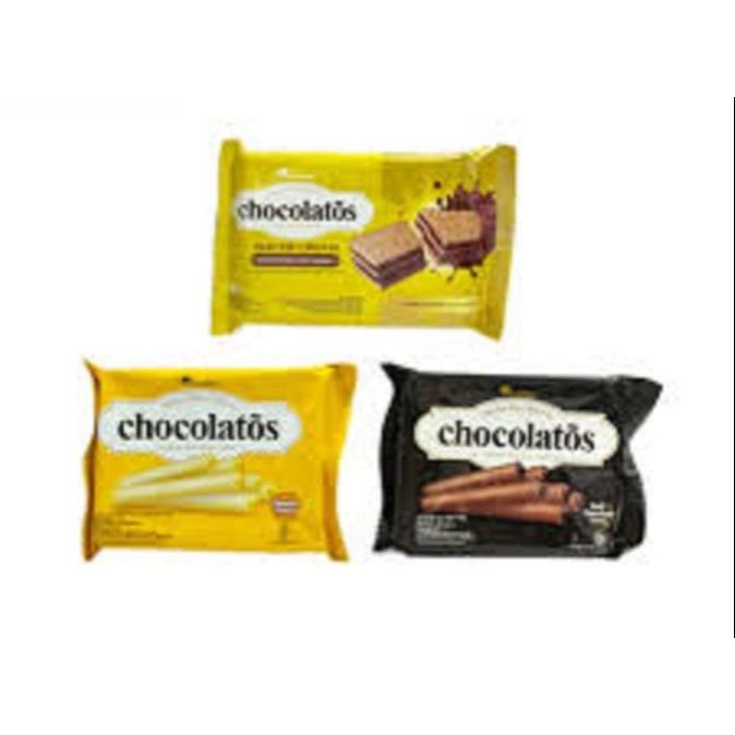 

Gery Chocolatos Mini Wafer Roll Chocolate Cheese / Keju Wafer Cokelat - 2000 an