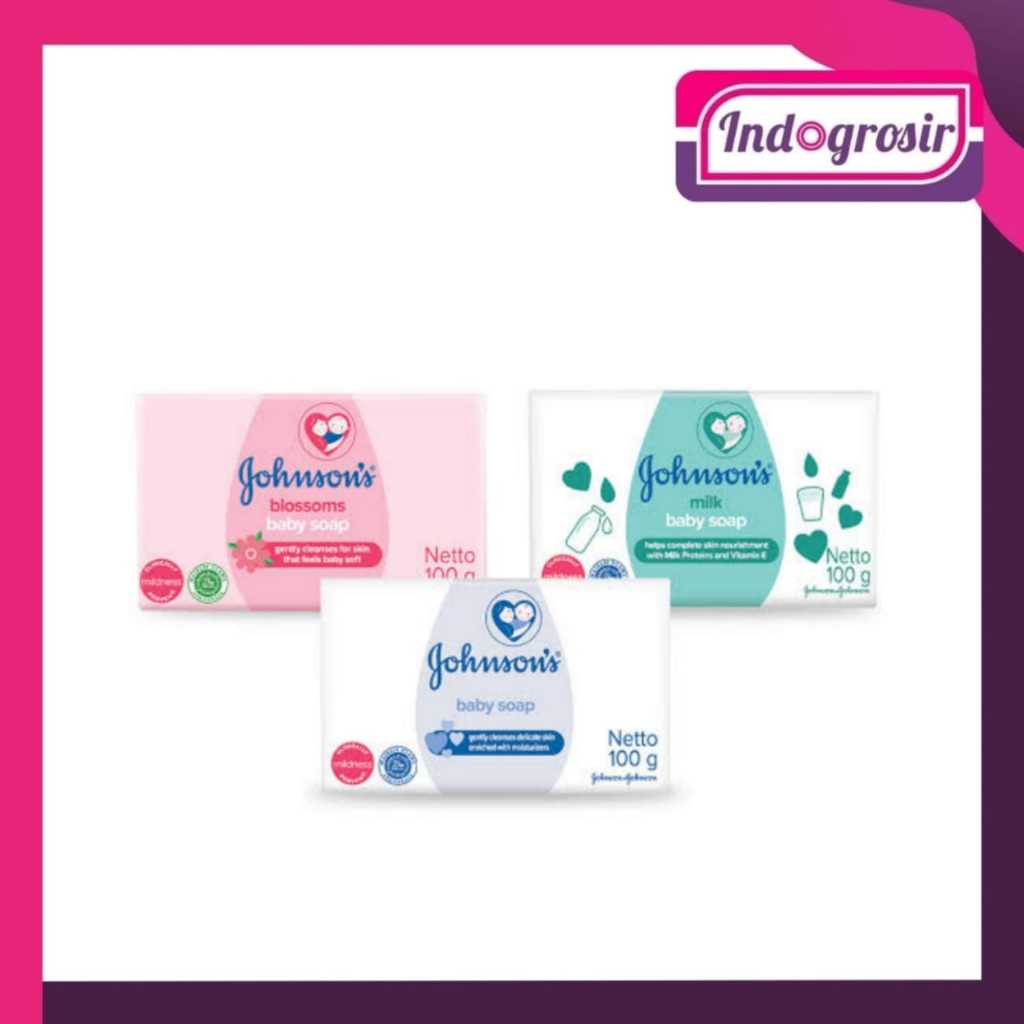 JOHNSON BABY SOAP 75G/SABUN BATANG BAYI JOHNSON/SABUN MANDI BAYI JOHNSON/PROMO