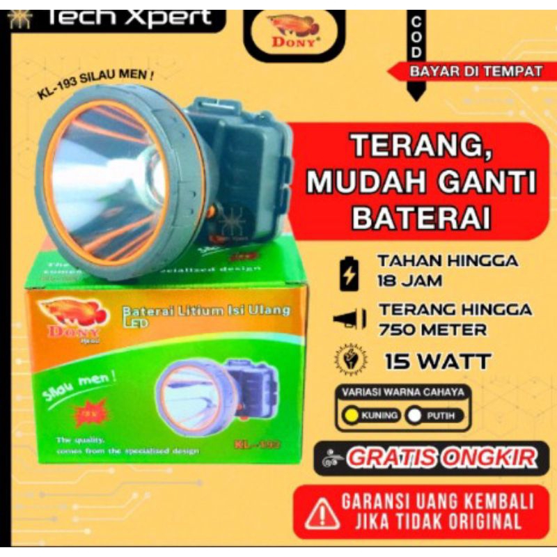 Senter Kepala Dony Kl-193