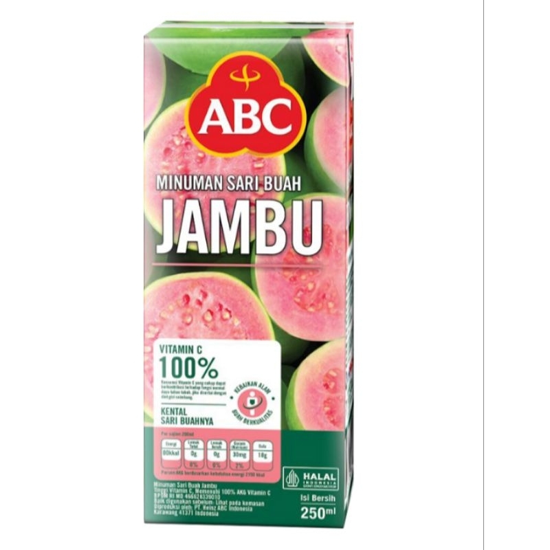 

ABC Jus Jambu 250 ml