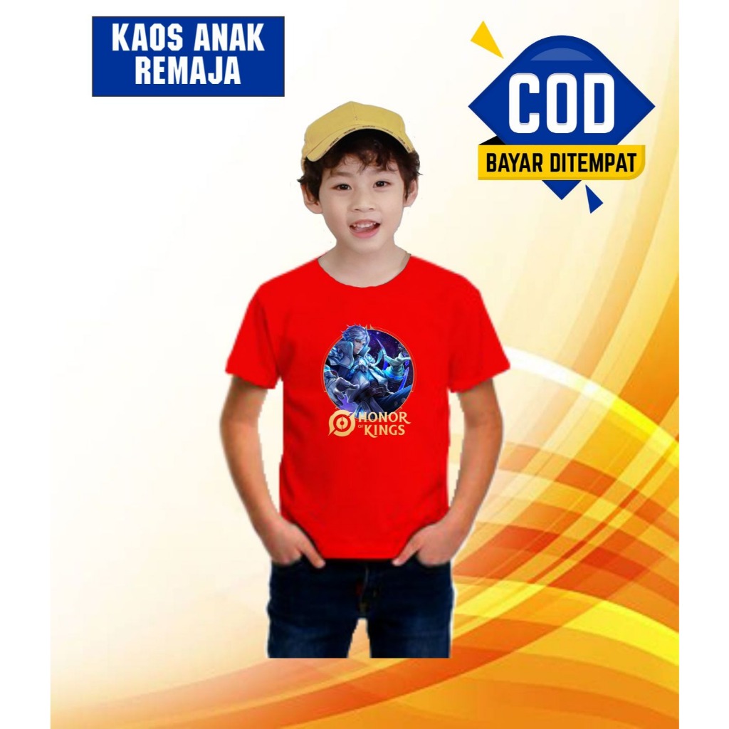 SC COLLETIONN | BAJU HONOR OF KING ANAK LAKI LAKI | KAOS HONOR OF KINGS | BAJU GAMERS HONOR OF KING 