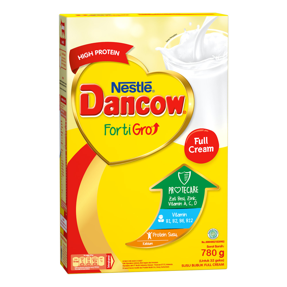 

DANCOW FORTIGO FULL CREAM/SUSU BUBUK ANAK FULL CREAM/DANCOW FORTIGO FULL CREAM 195gr/380gr/780gr