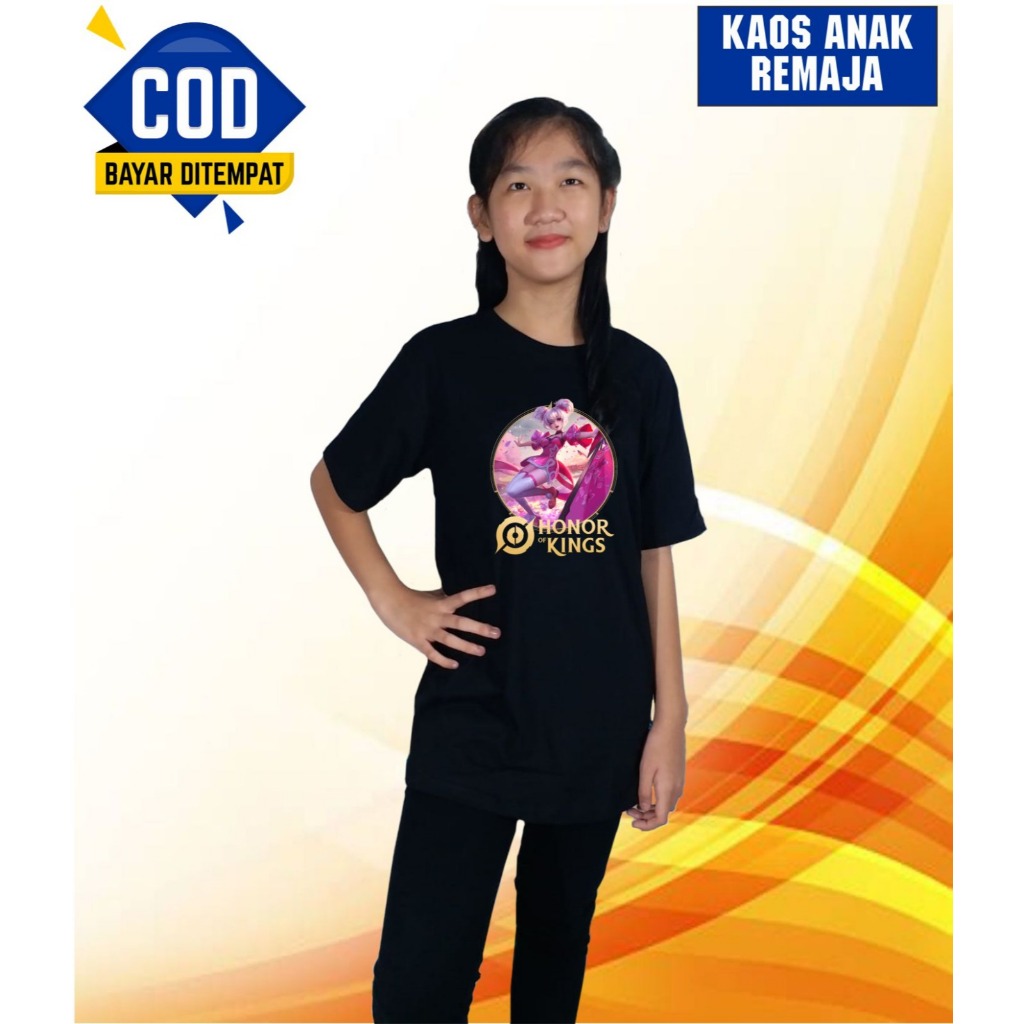 SC COLLETIONN | BAJU HONOR OF KING ANAK PEREMPUAN | KAOS HONOR OF KINGS | BAJU GAMERS HONOR OF KING 