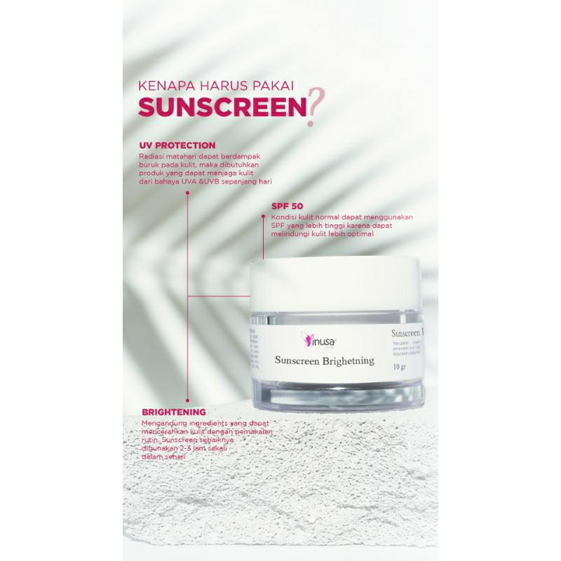 sunscreen brightening inusa spf 50