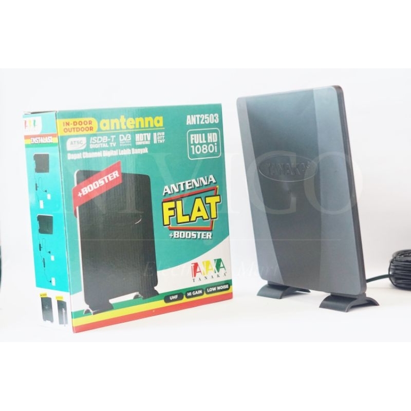 Antena TV flat+booster Indoor Outdoor ANT 2503 TANAKA