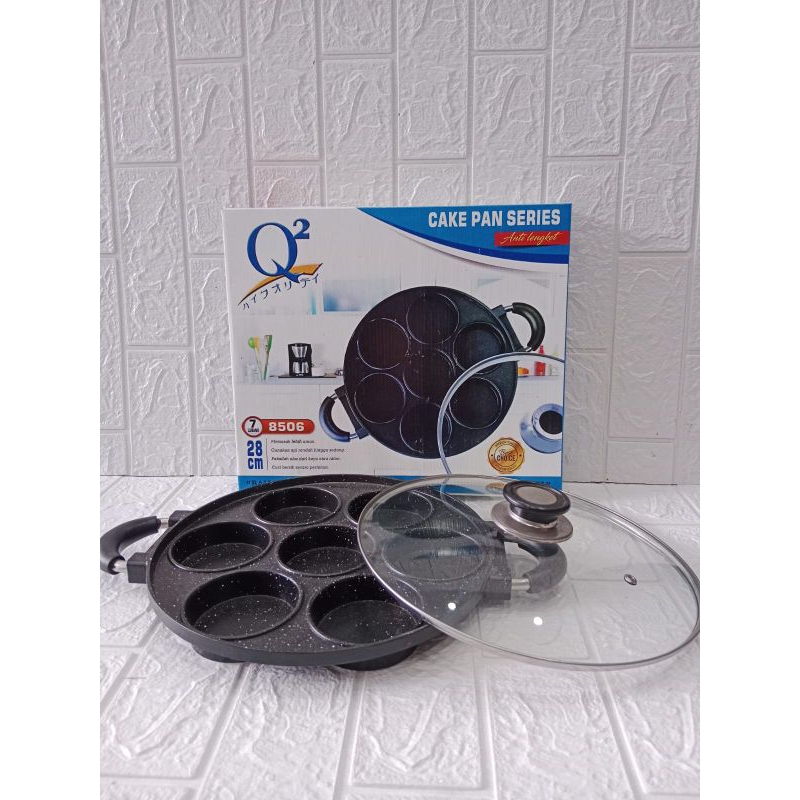 Cake Pan 7 Lubang / Cetakan Kue 7 Lubang