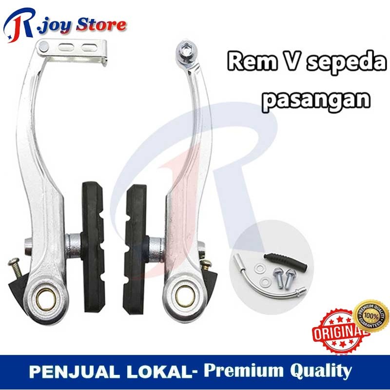 Rem Sepeda Vbrake Full Alloy Chrome Sepeda Lipat MTB Minivelo DLL