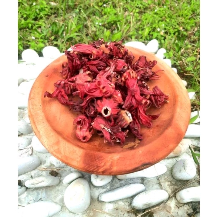

Bunga Rosella Kering - isi 100 gram - teh herbal bunga rosella